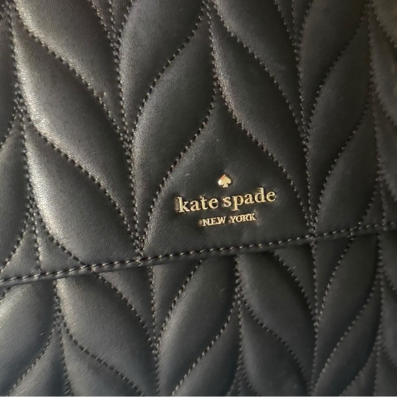 Kate Spade 🪢 NWOT! Briar Lane Black Quilted Brayden Convertible Backpack - Picture 8 of 8